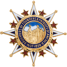 National Society of Daughters of Founders and Patriots of America Banner Logo